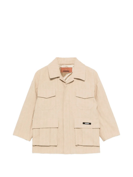  Missoni Kids Patch-pocket Jacket - Neutrals 