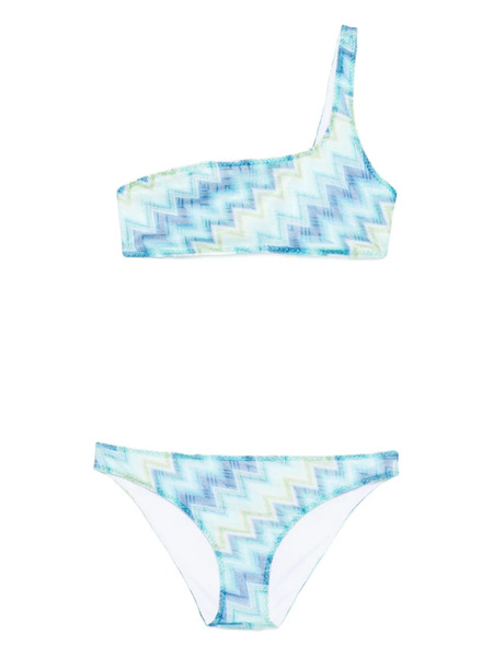  Missoni One-shoulder Bikini - Blue 