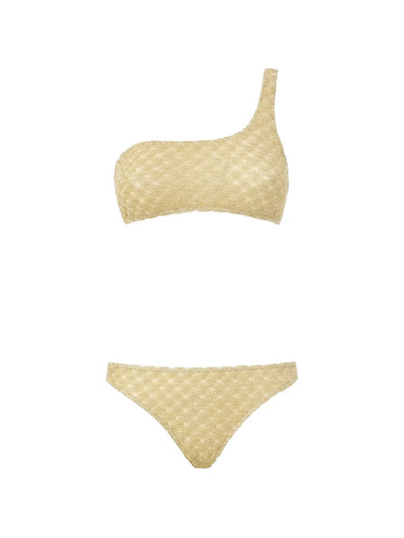  Missoni One-shoulder Bikini - Gold 