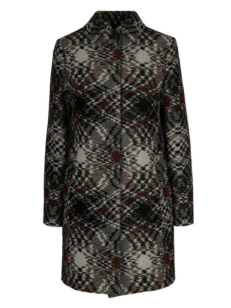  Missoni Patterned Button Coat - Brown 