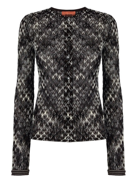  Missoni Patterned Cardigan - Brown 