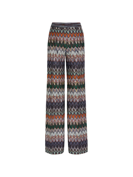  Missoni Patterned Trousers - Blue 