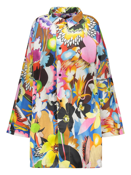  Missoni Printed Trench Coat - Yellow 