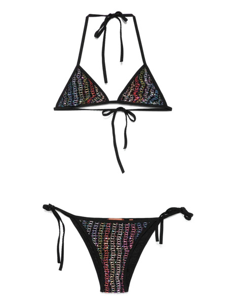  Missoni Sequin-embellished Bikini - Black 