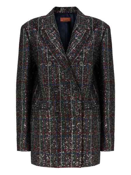  Missoni Sequin-embellished Double-breasted Blazer - Black 