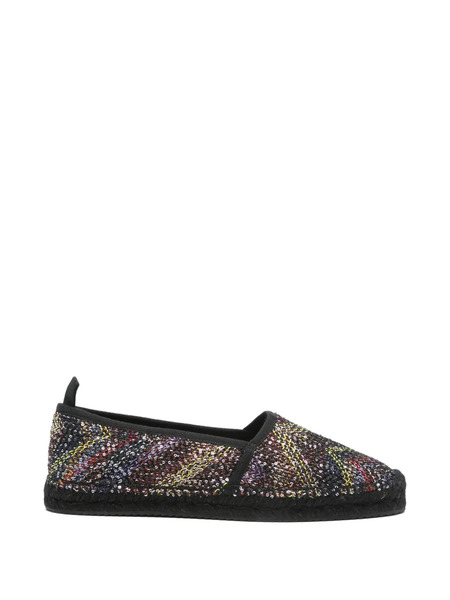  Missoni Sequin Espadrilles - Black 