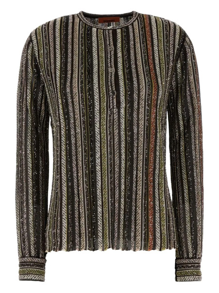  Missoni Striped Blouse - Neutrals 