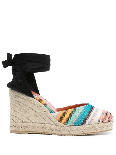  Missoni Striped Espadrilles - Neutrals 