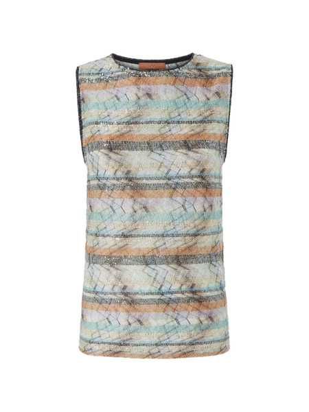  Missoni Striped Top - Neutrals 