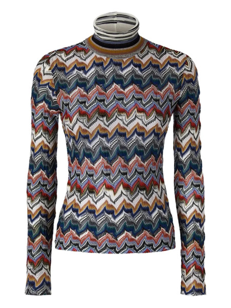  Missoni Turtleneck Sweater - Blue 