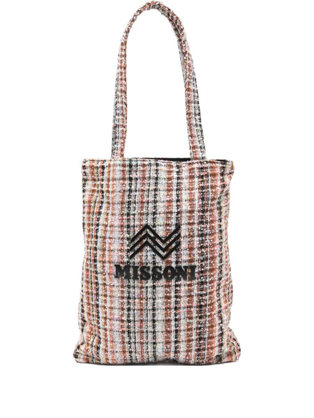  Missoni Vertical Tote Bag - Neutrals 