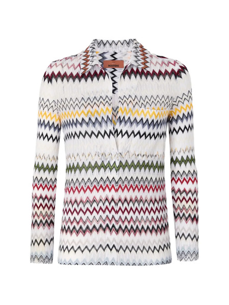  Missoni Zigzag Blouse - White 