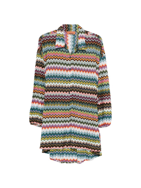  Missoni Zigzag Buttoned Top - Black 