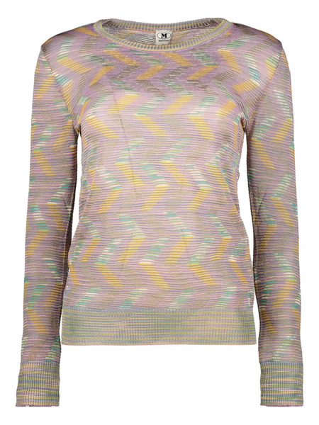  Missoni Zigzag-pattern Jumper - Pink 