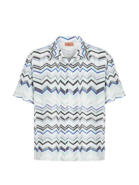  Missoni Zigzag-pattern Shirt - White 