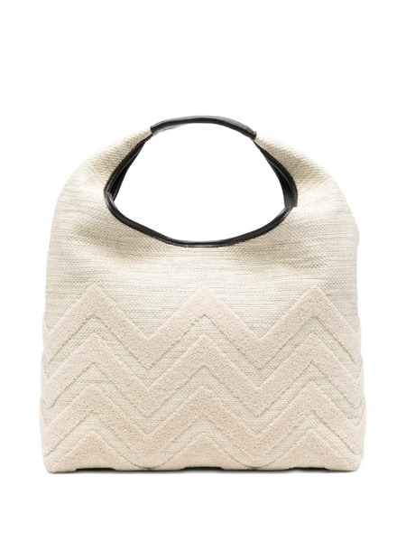  Missoni Zigzag-pattern Tote Bag - Neutrals 