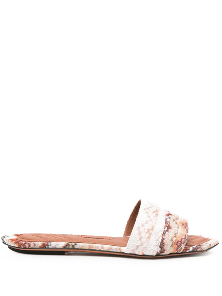  Missoni Zigzag Sandals - Brown 