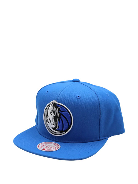  Mitchell & Ness Dallas Mavericks Team Ground 2.0 Cap - Blue 