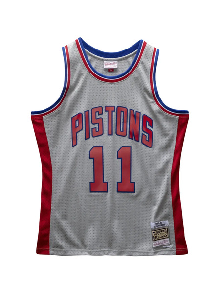  Mitchell & Ness Detroit Pistons 82 Isiah Thomas Jersey - Grey 