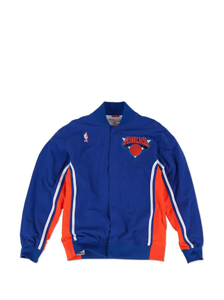  Mitchell & Ness Knicks 1992-1993 Warm-up Jacket - Blue 