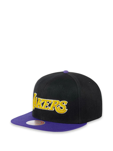  Mitchell & Ness Los Angeles Lakers Nba Core Basic Snapback Cap - Black 