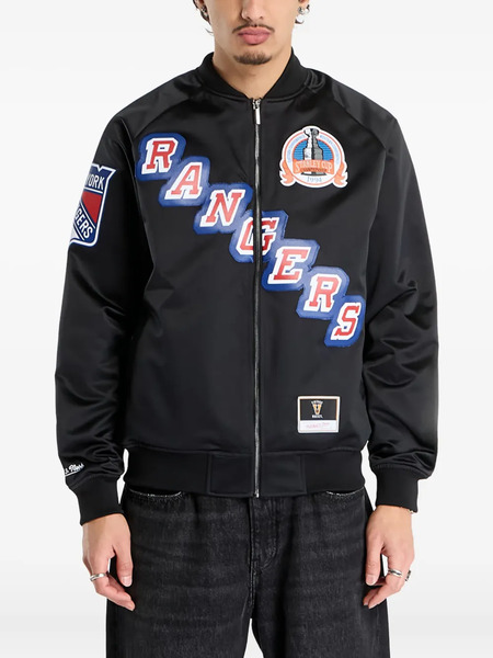  Mitchell & Ness Mark Messier Rangers Maxxed Out Jacket - Black 