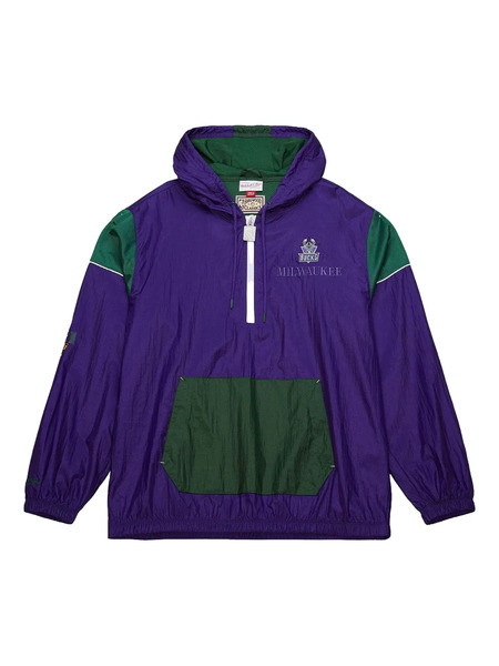  Mitchell & Ness Milwaukee Bucks Team Og 3.0 Jacket - Purple 