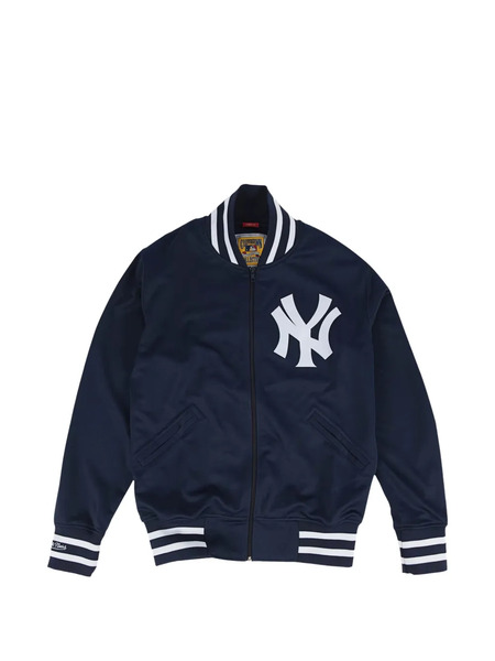  Mitchell & Ness Mlb Batting Practice 1988 New York Yankees Jacket - Blue 