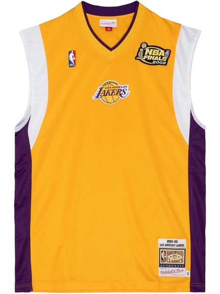  Mitchell & Ness Nba Authentic lakers 2001 Jersey - Yellow 