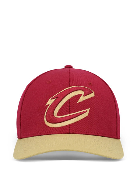  Mitchell & Ness Nba Cleveland Cavaliers Team Stretch Snapback Cap - Red 
