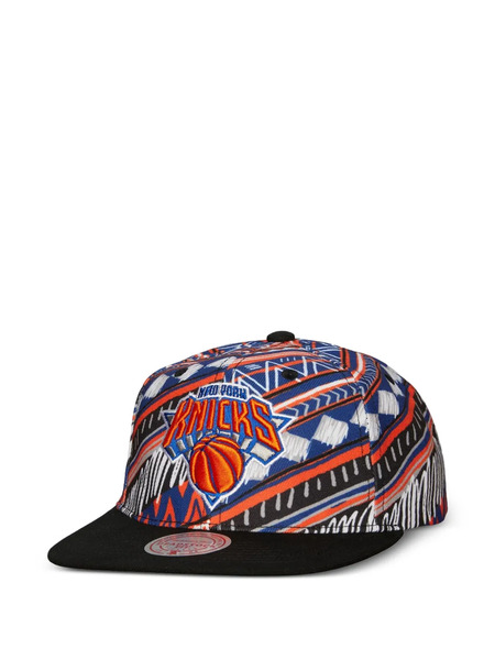  Mitchell & Ness Nba Game Day Patterned Snapback Cap - Black 