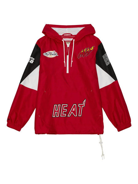  Mitchell & Ness Nba Heat Sport Jacket - Red 