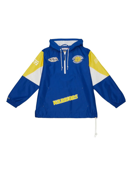  Mitchell & Ness Nba Warriors Sport Jacket - Blue 