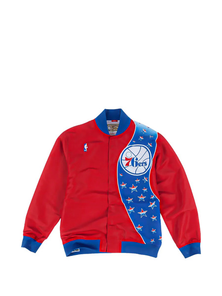  Mitchell & Ness Philadelphia 76ers 1993-94 Lightweight Jacket - Red 