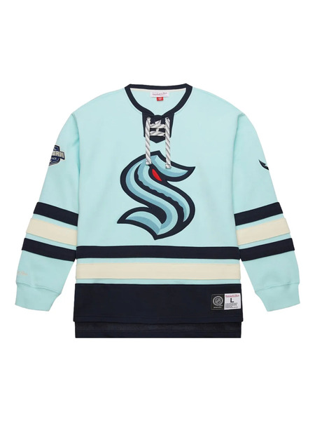  Mitchell & Ness Seattle Kraken Pullover - Blue 