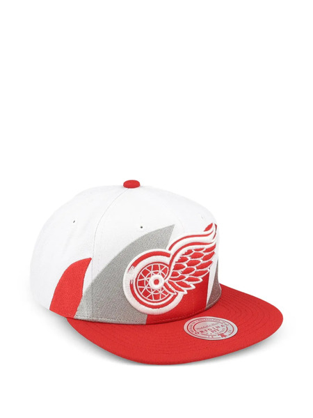  Mitchell & Ness Sharktooth Snapback Cap - White 