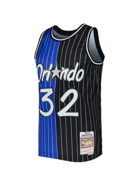  Mitchell & Ness Split Swingman Striped Vest - Blue 