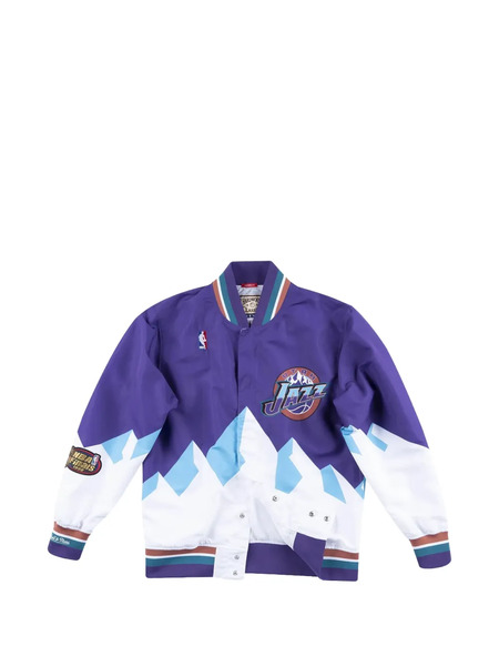  Mitchell & Ness Utah Jaz Anniversary Jacket - Purple 