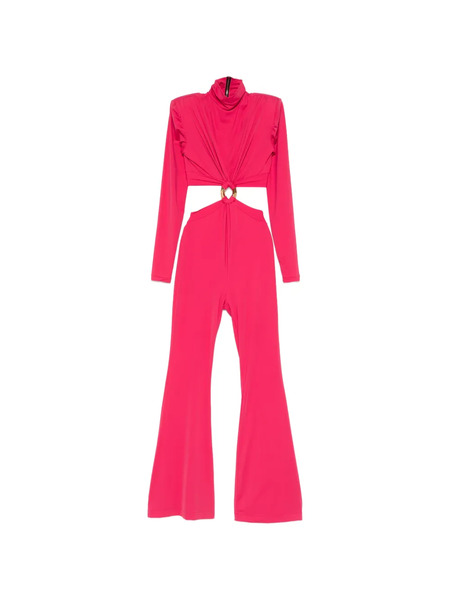  Mitiliane Couture Cut-out Chain-link Jumpsuit - Pink 