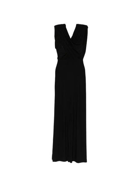  Mitiliane Couture Draped Jumpsuit - Black 