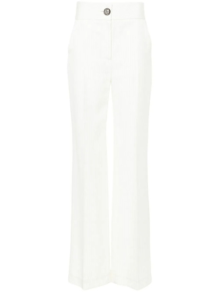  Mitiliane Couture Pinstriped Trousers - Neutrals 