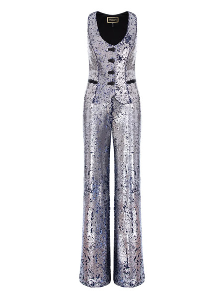  Mitiliane Couture Sequin-button Gilet - Silver 