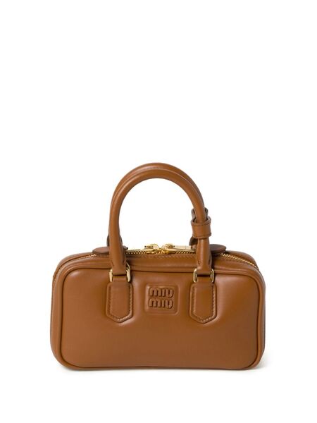  Miu Miu Arcadie Mini Bag - Brown 