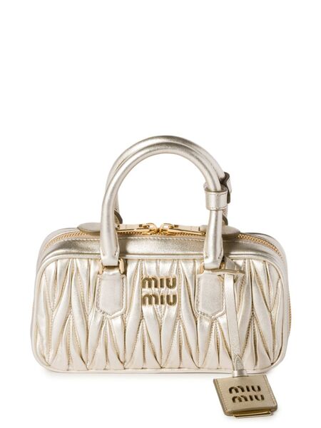  Miu Miu Arcadie Mini Bag - Gold 