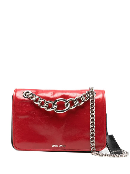  Miu Miu Club Shoulder Bag - Red 