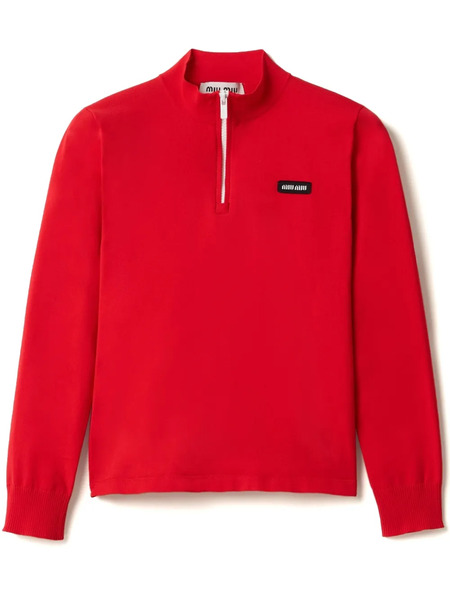  Miu Miu Fine-knit Jumper - Red 