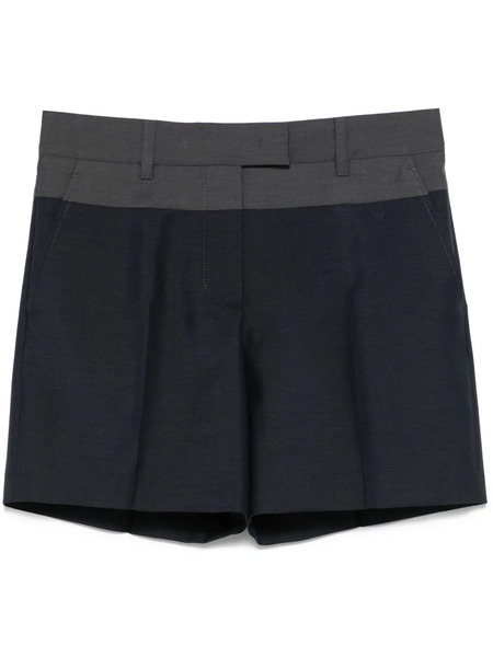  Miu Miu Tailored Shorts - Blue 