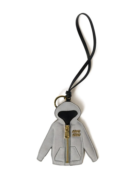  Miu Miu Trick Keyring - Grey 