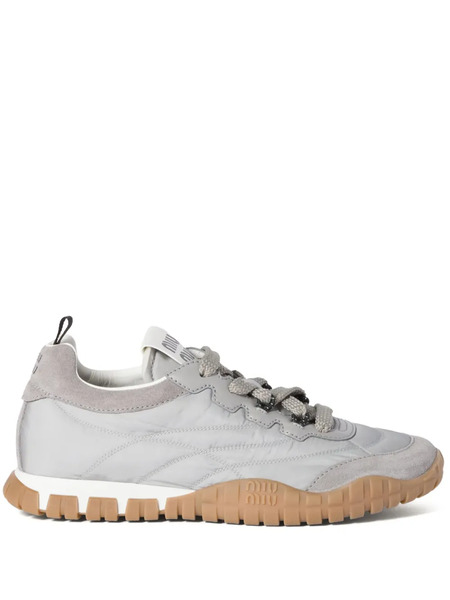  Miu Miu Tyre Trainers - Grey 