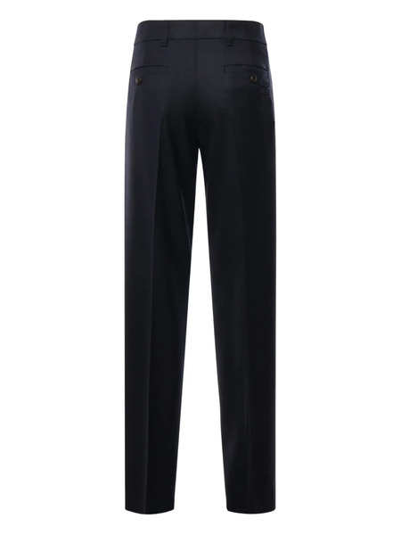  Miu Miu Wool Tailored Trousers - Blue 